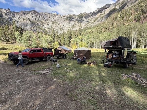 Campsite Day 1