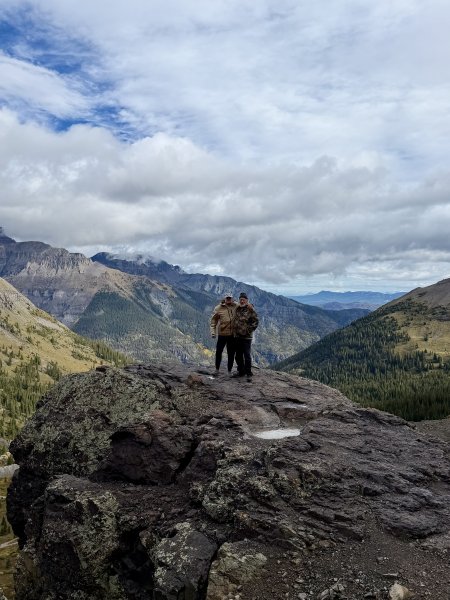 Me and Dad on Poser Rock