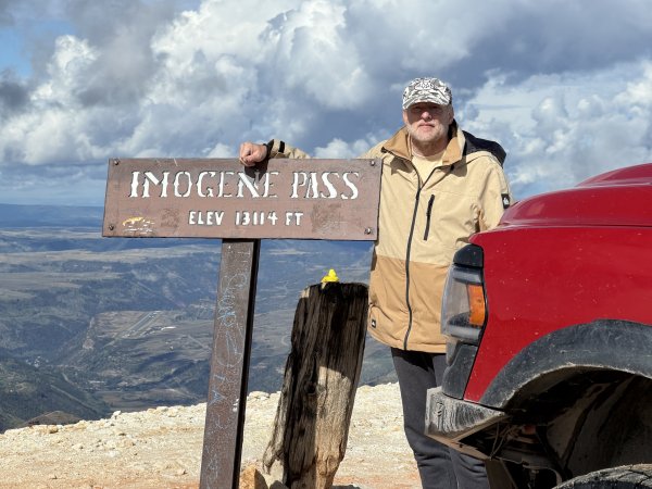 Imogene Pass Sign