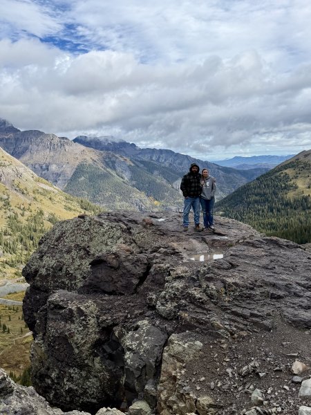 Ian and Sarah on Poser Rock