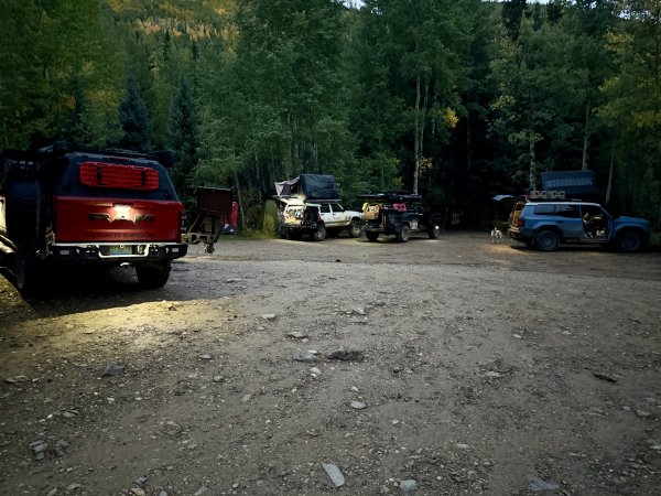 This was our campsite from day 2 to the end.