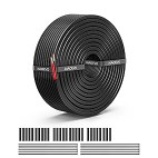 NAOEVO 10 Gauge Wire 2 Conductor Electrical Wire, 10 AWG
