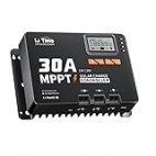 LiTime 30 Amp MPPT 12V/24V/Auto DC Input Solar Charge Controller