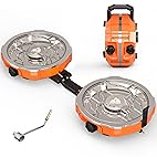 Cofiyard 20,000 BTUs 2 Burner Propane Camping Stove