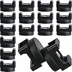 Yookeer 15 Pcs Magnetic Zip Tie Mount Base